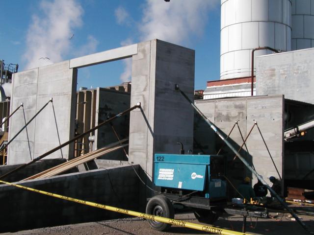 Smithfield Foods sandwich panel envelope — interior view during setting